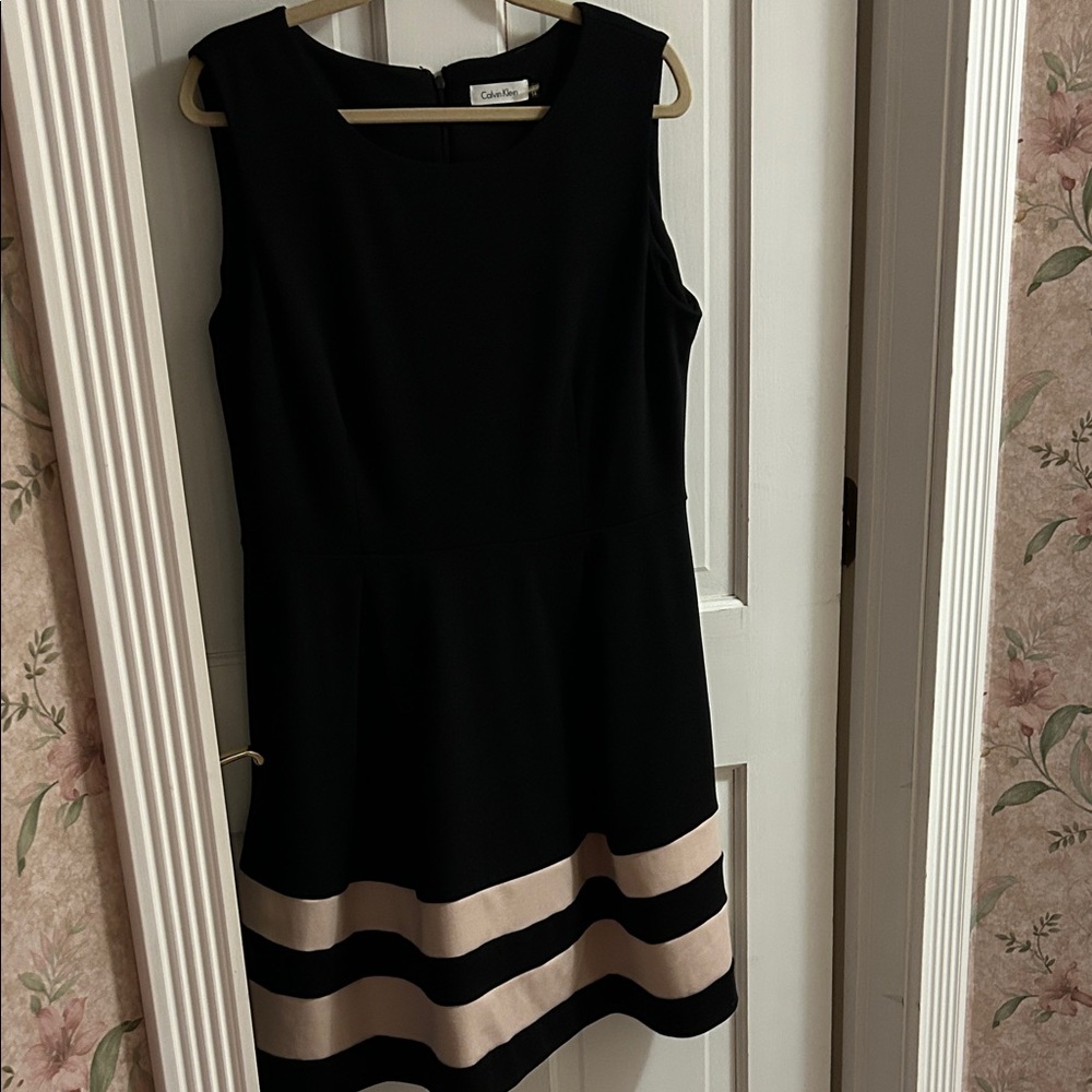 Calvin Klein Striped  Dress